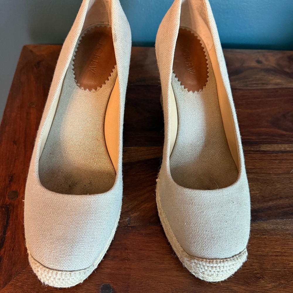 J. Crew Espadrille Wedges